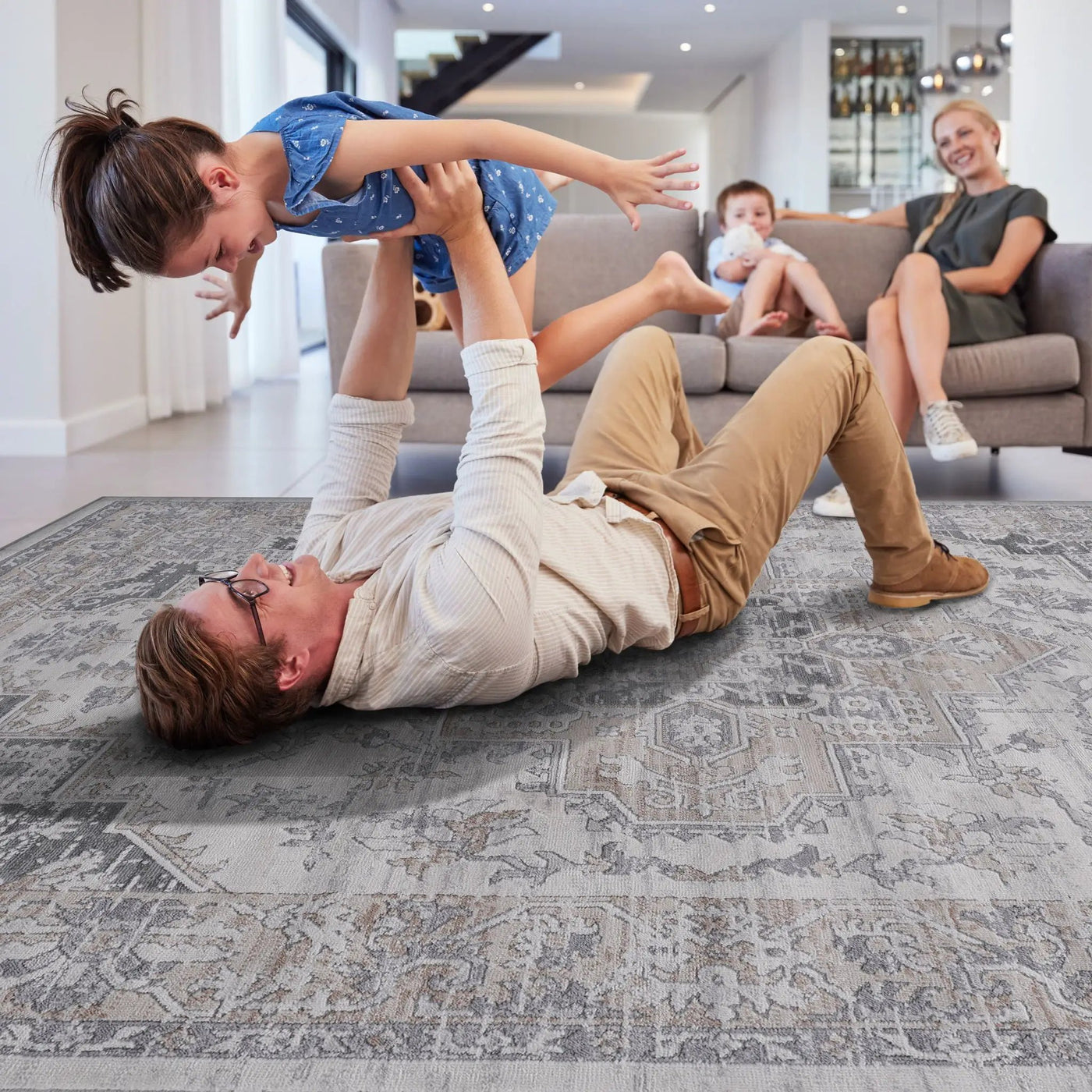 Marfi - Oriental Trendy Rug by Unique Piece Furniture