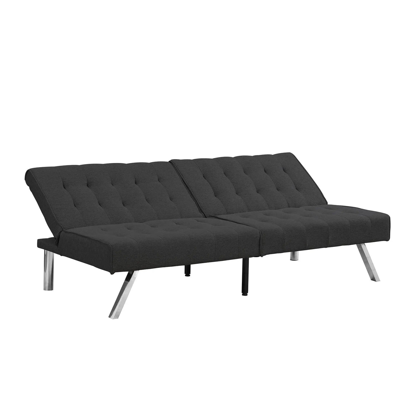 Modern Sofa Bed With Wood Frame And Stainless Legs by Unique Piece Furniture