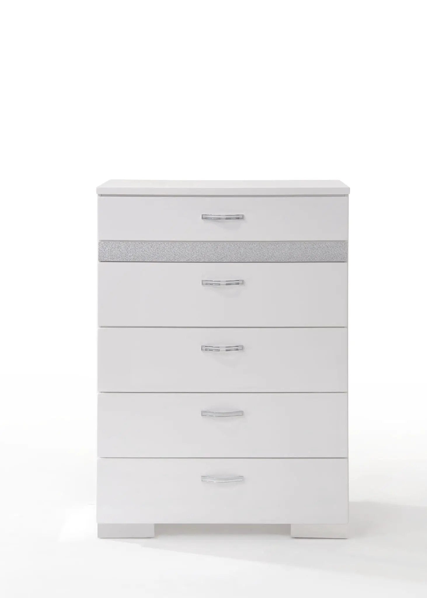 Naima II - High Gloss Chest - White by HouseOfZazla