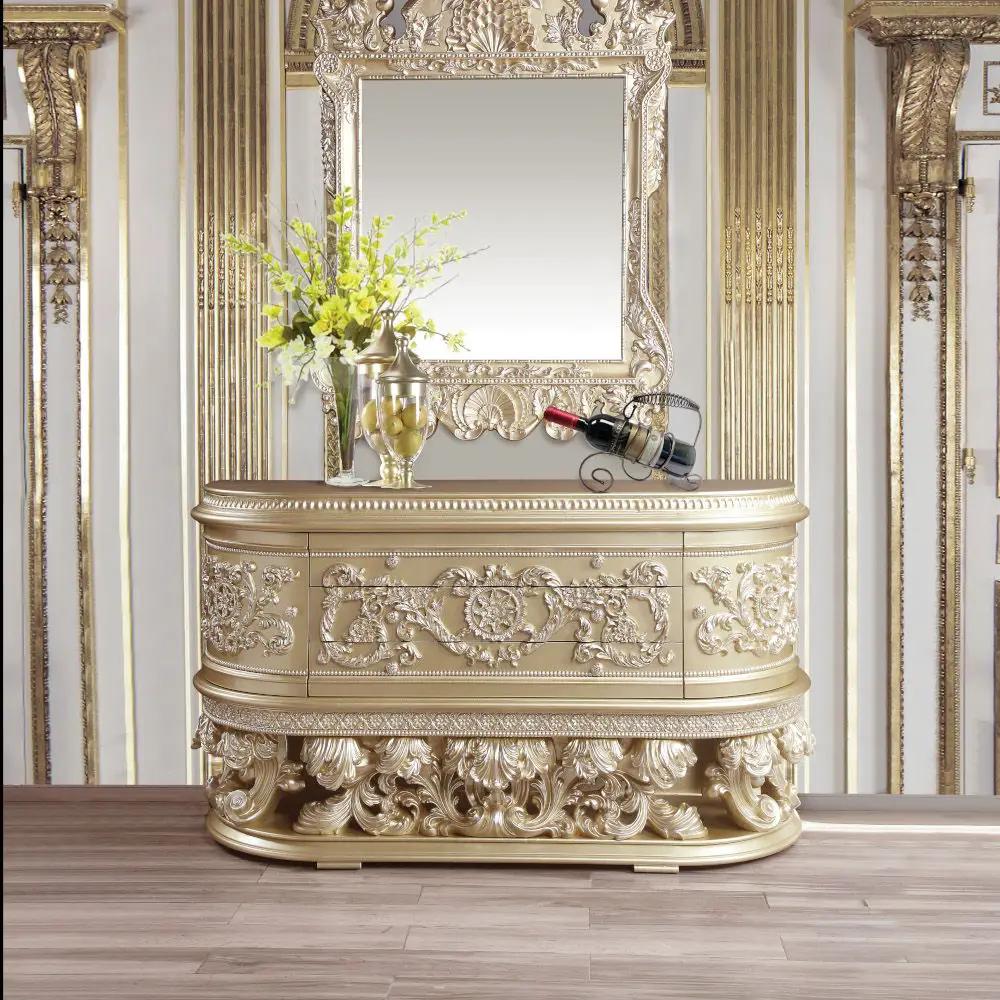 Vatican - Dresser - Champagne Silver by Unique Piece Furniture