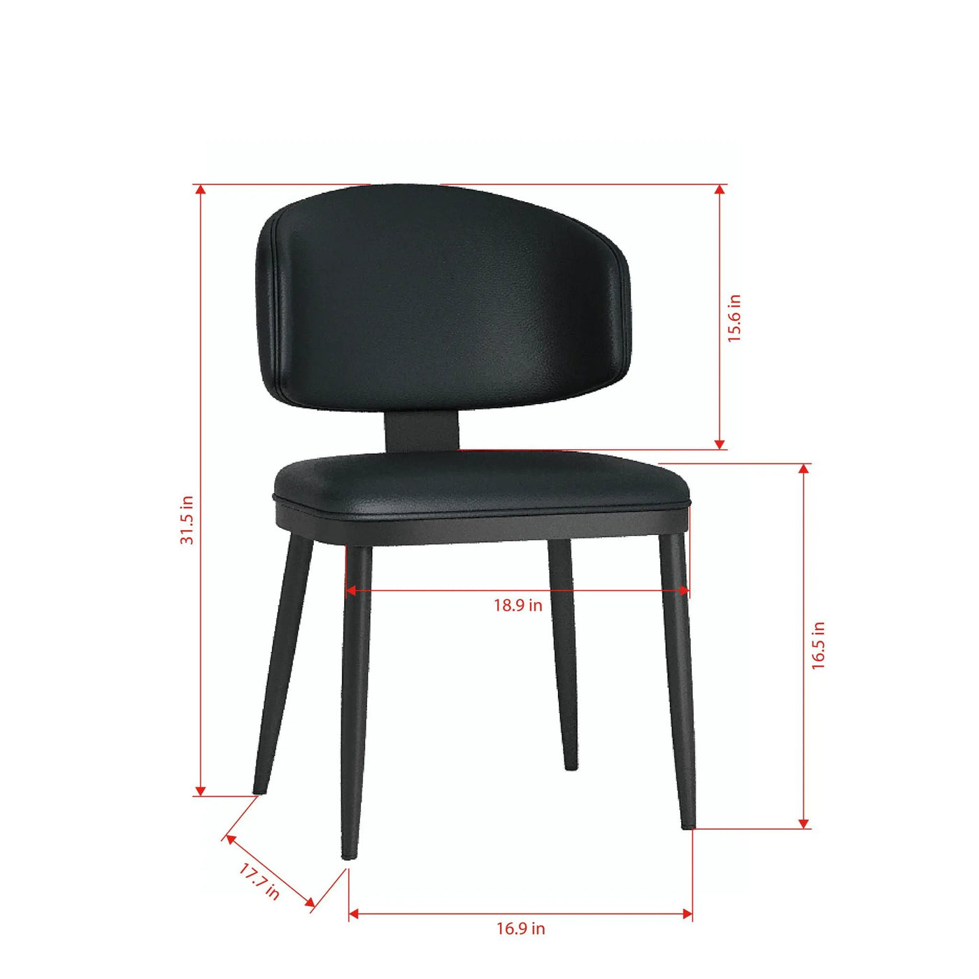 Modern Dining Chairs For Kitchen (Set of 2) by HouseOfZazla
