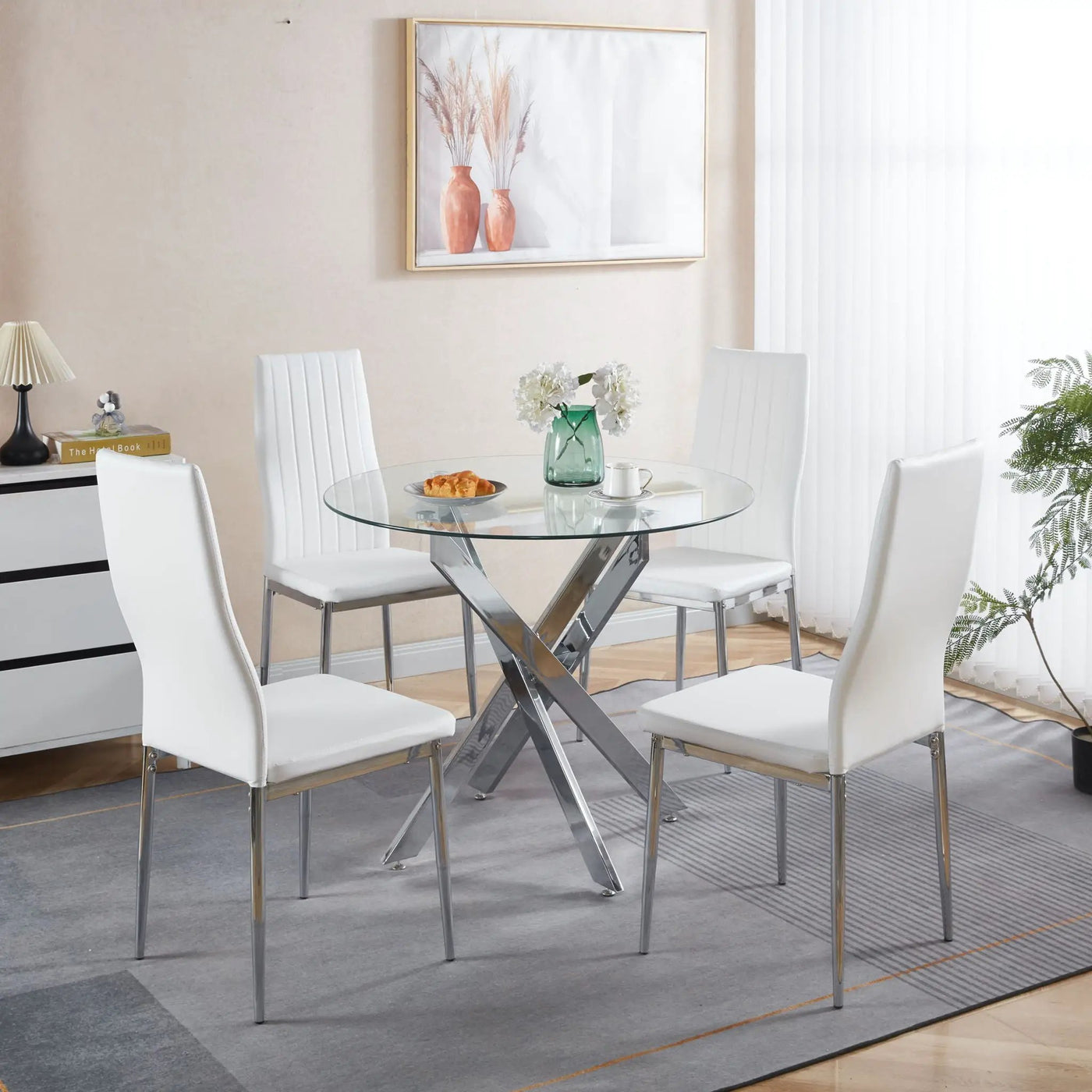 Minimalist Design Dining Chair (Set of 4) by Unique Piece Furniture