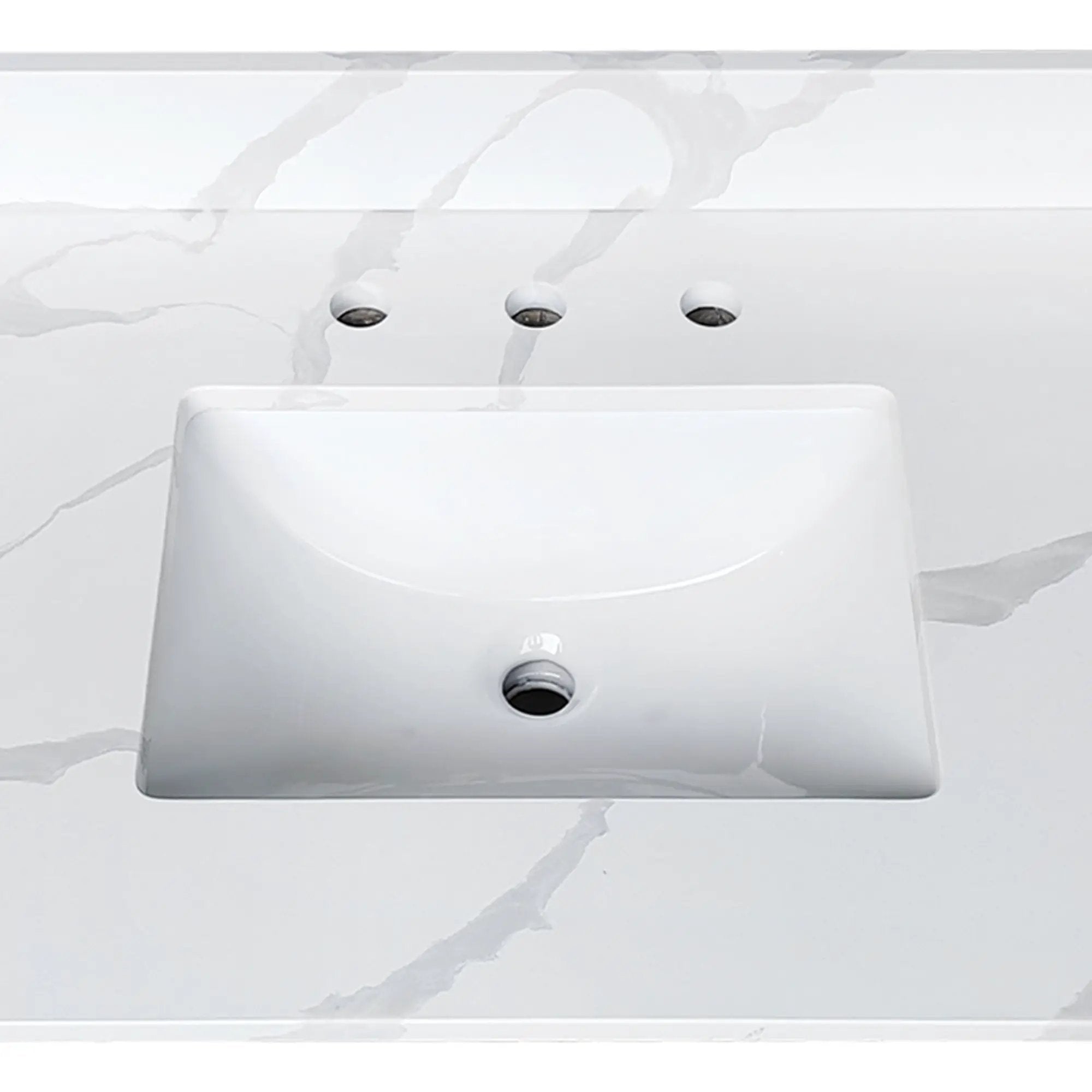 49-Inch Quartz Bathroom Vanity Top by HouseOfZazla