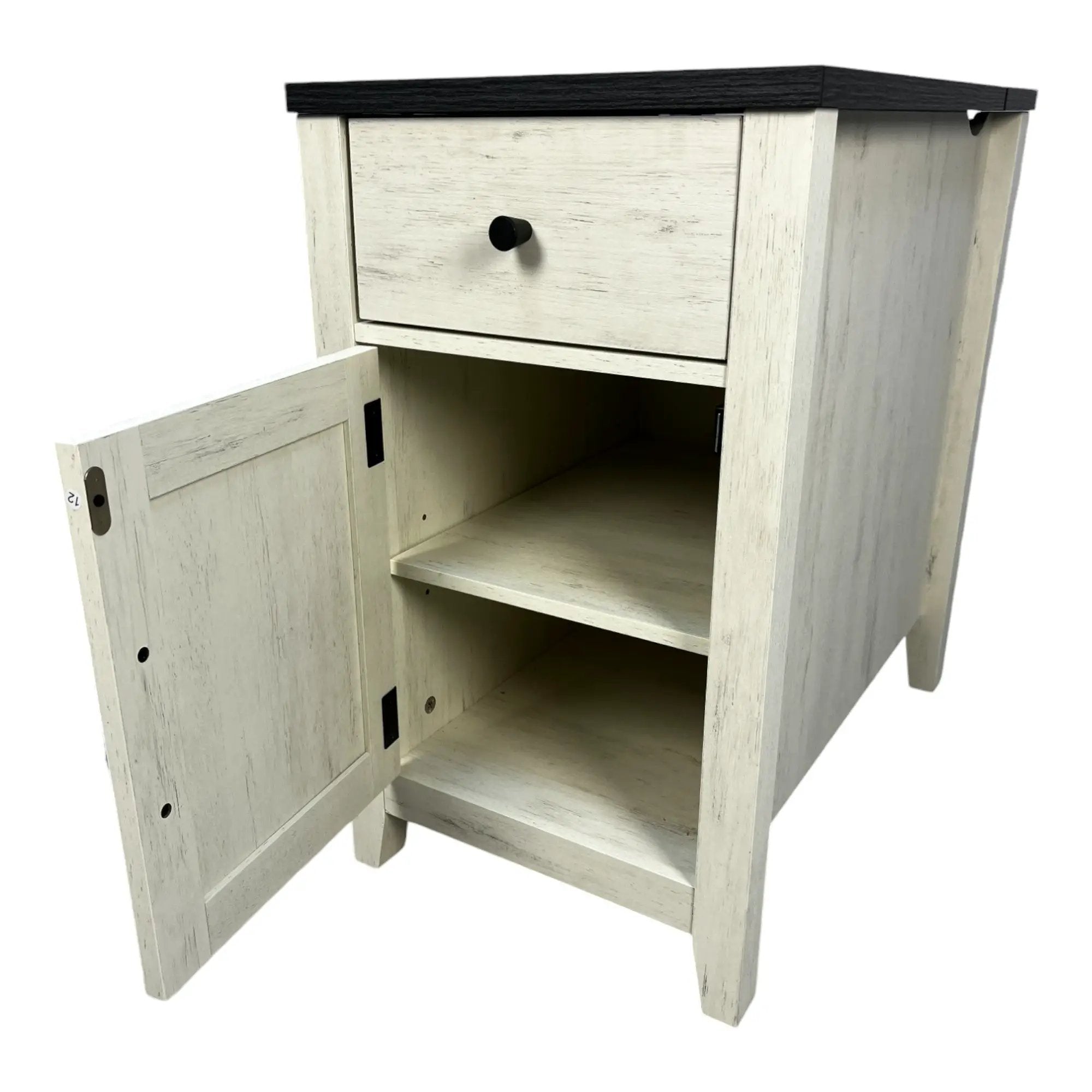 Farmhouse End Table with Charging Station by HouseOfZazla