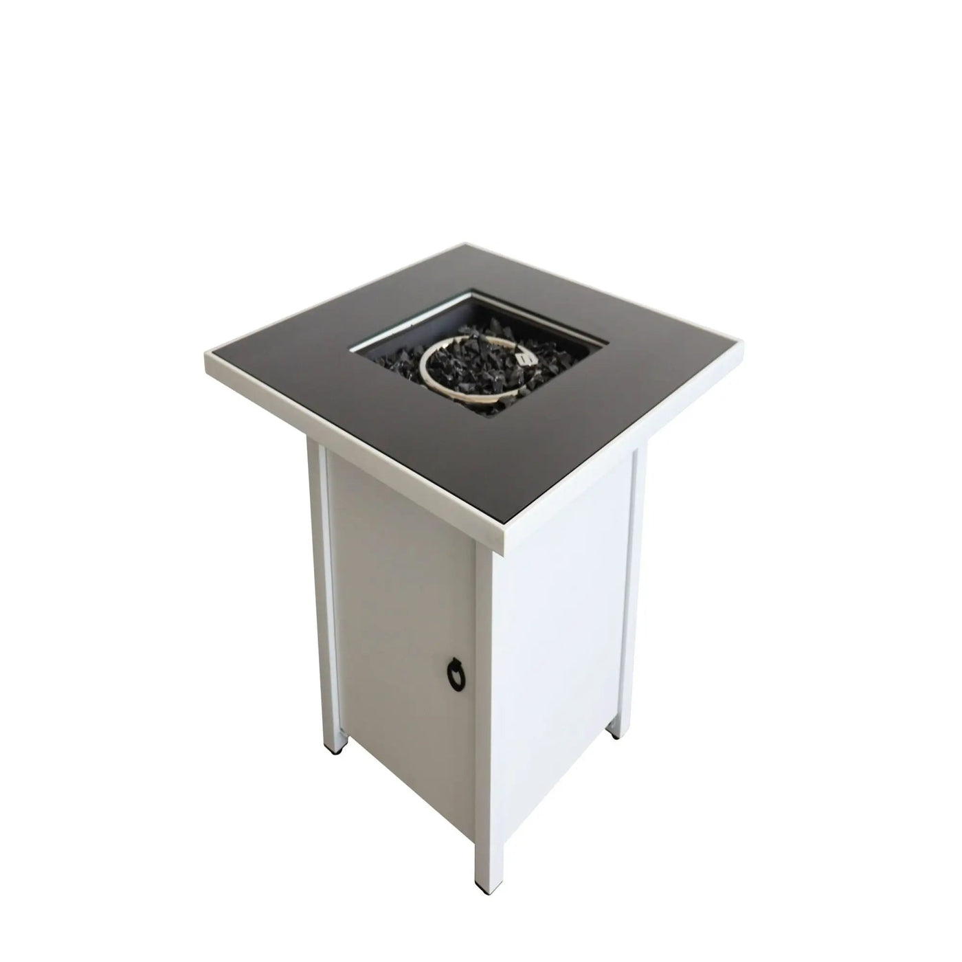 Powdercoated Fire Pit With Top by Unique Piece Furniture
