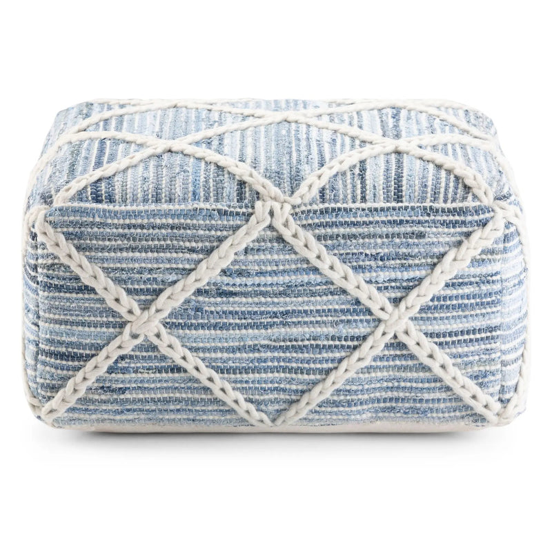 Cowan - Handcrafted Square Pouf by Unique Piece Furniture