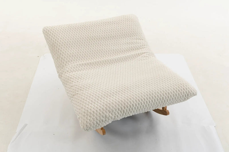 Bean Bag Rocking Chair with Solid Wood Frame by HouseOfZazla