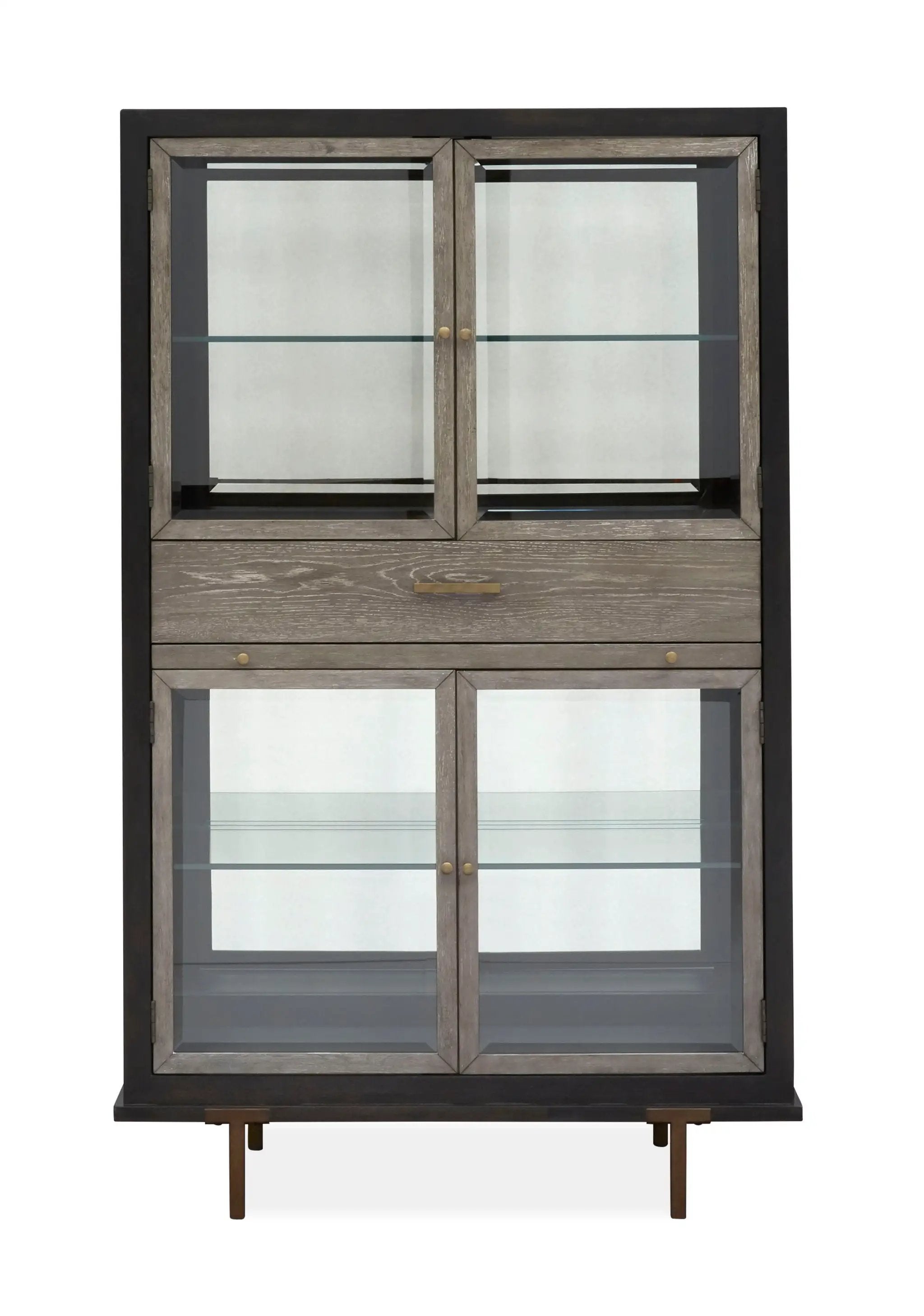 Ryker - Display Cabinet - Homestead Brown by Unique Piece Furniture