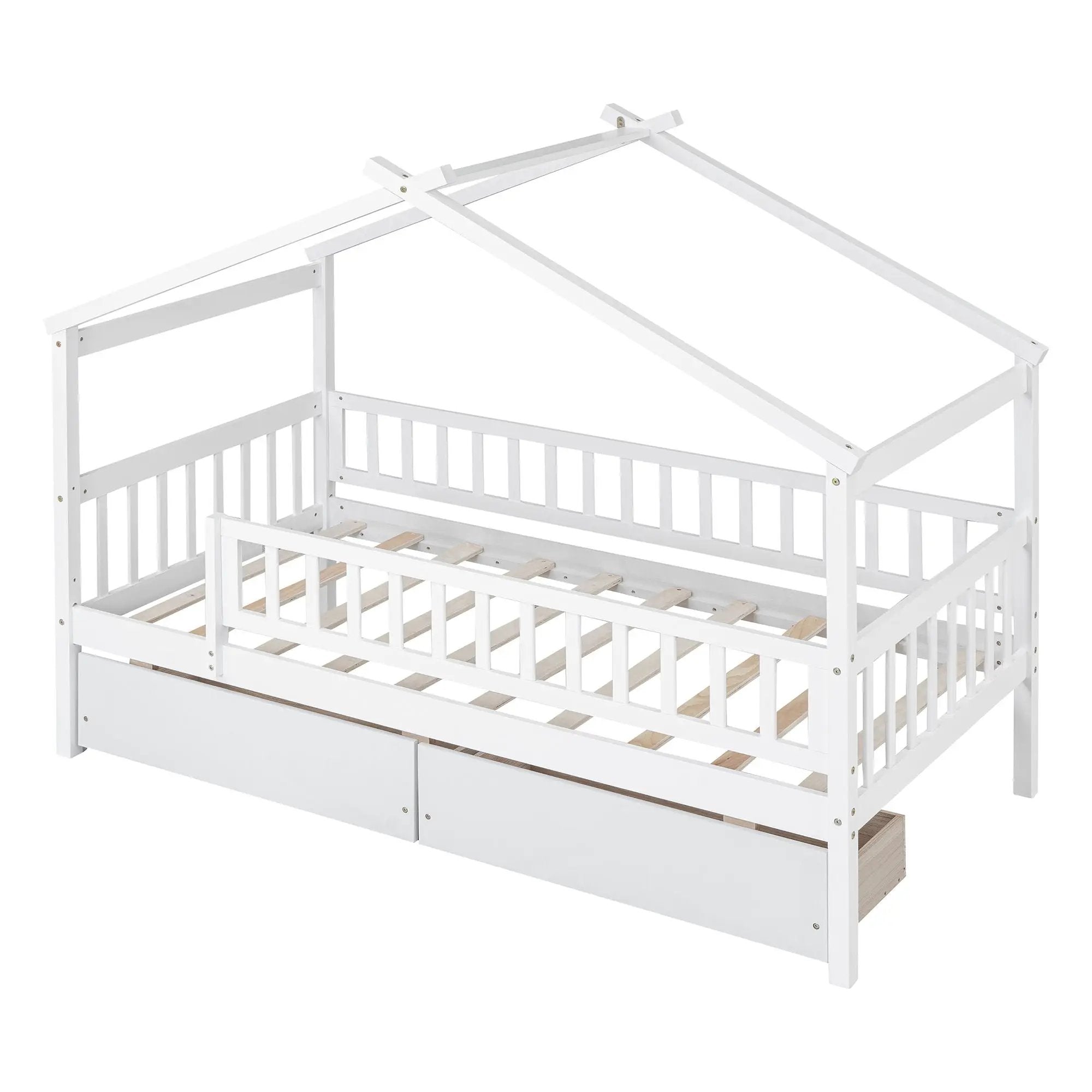House Bed With 2 Drawers by HouseOfZazla
