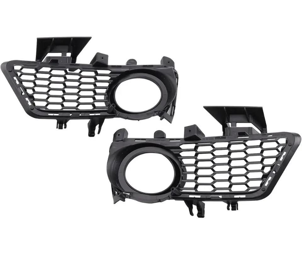 MotorFansClub 3PCS Front Bumper Lower Grille and Fog Light Covers Kit Fit for BMW 3 Series F30 F31 F35 2012 2013 2014 2015 2016 2017 2018 Black by Selzalot