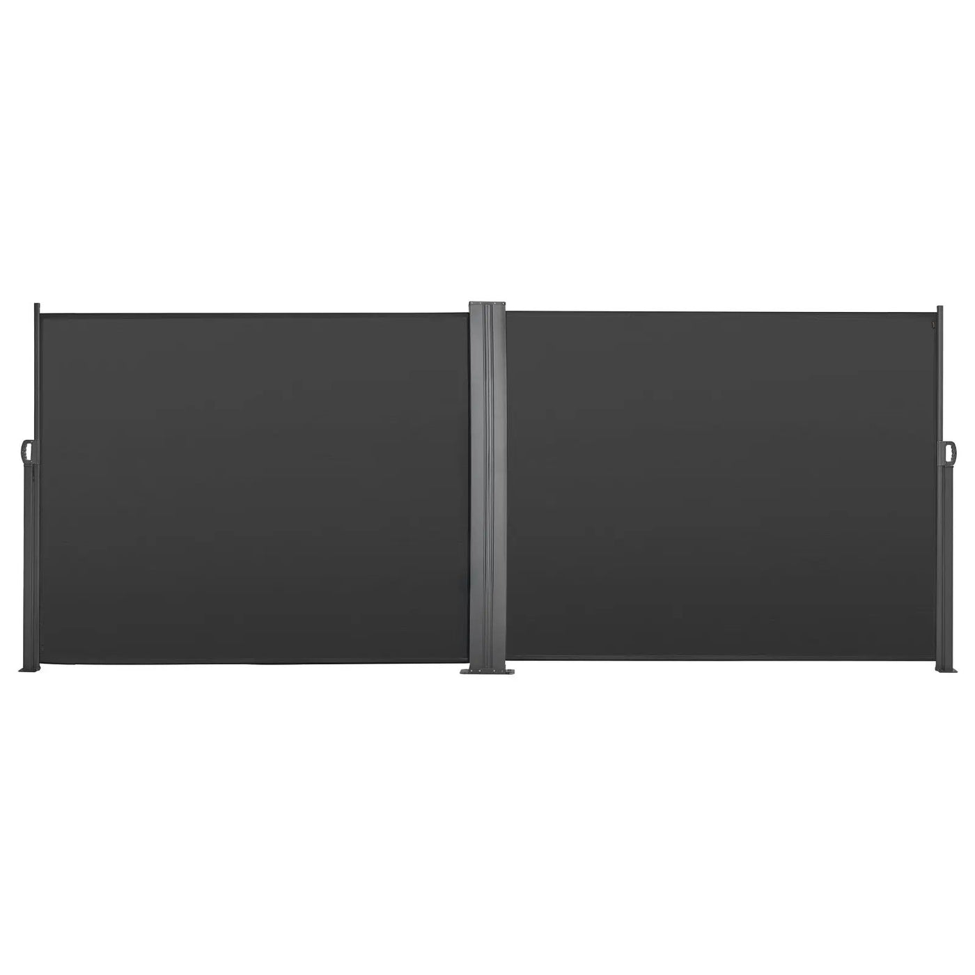 Retractable Side Awning, 71" x 236" Patio Screen with Waterproof Polyester Fabric by HouseOfZazla