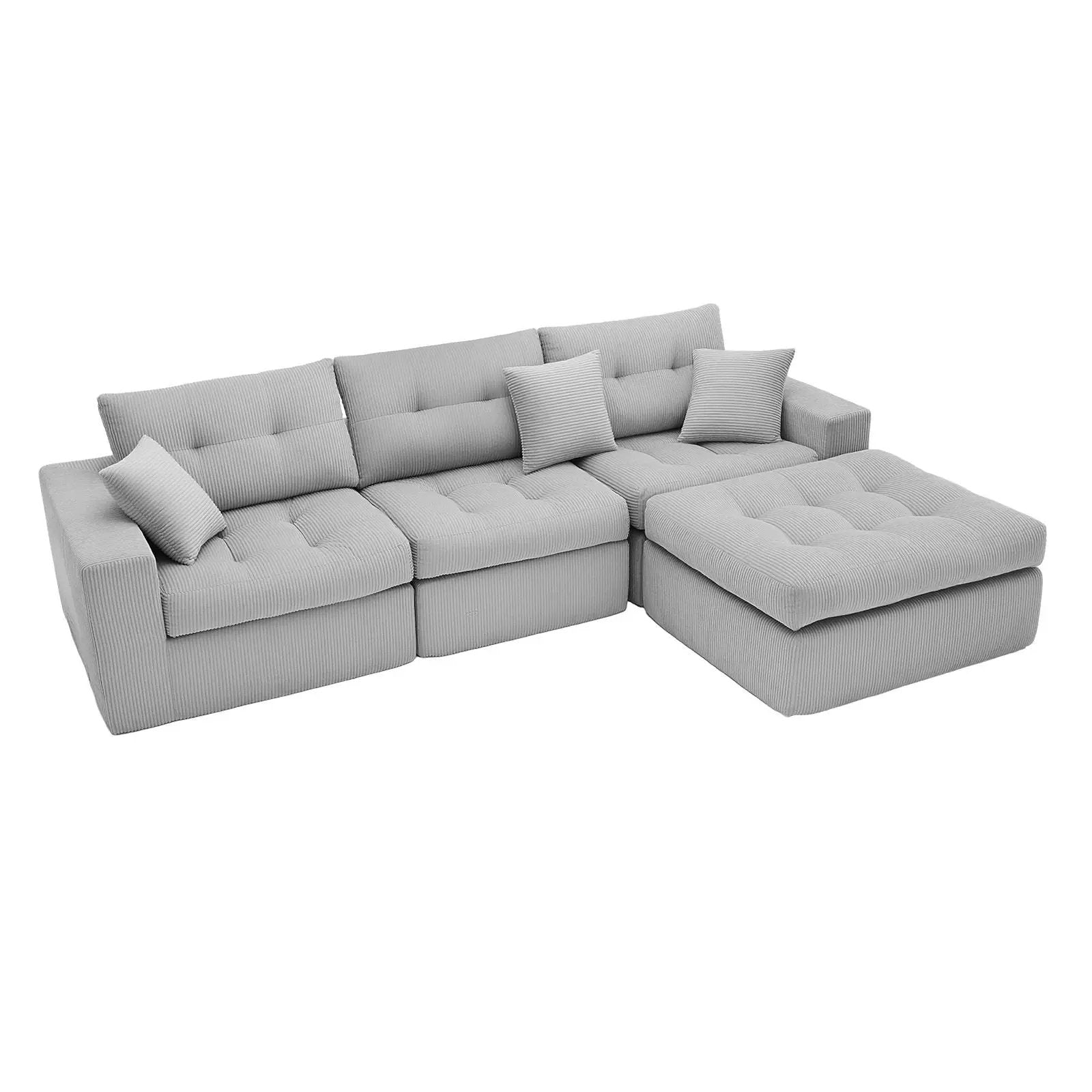Corner Chaise L-Shaped Sectional Sofa Bed by Unique Piece Furniture