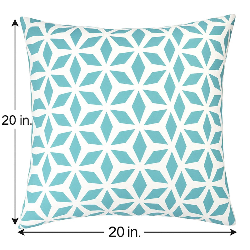 Crystal Burst - Outdoor & Indoor Pillow by HouseOfZazla