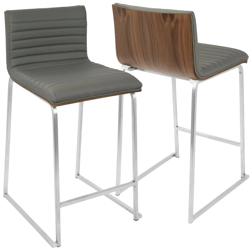 Mara - Contemporary Elegant Design Counter Stool (Set of 2) by Unique Piece Furniture