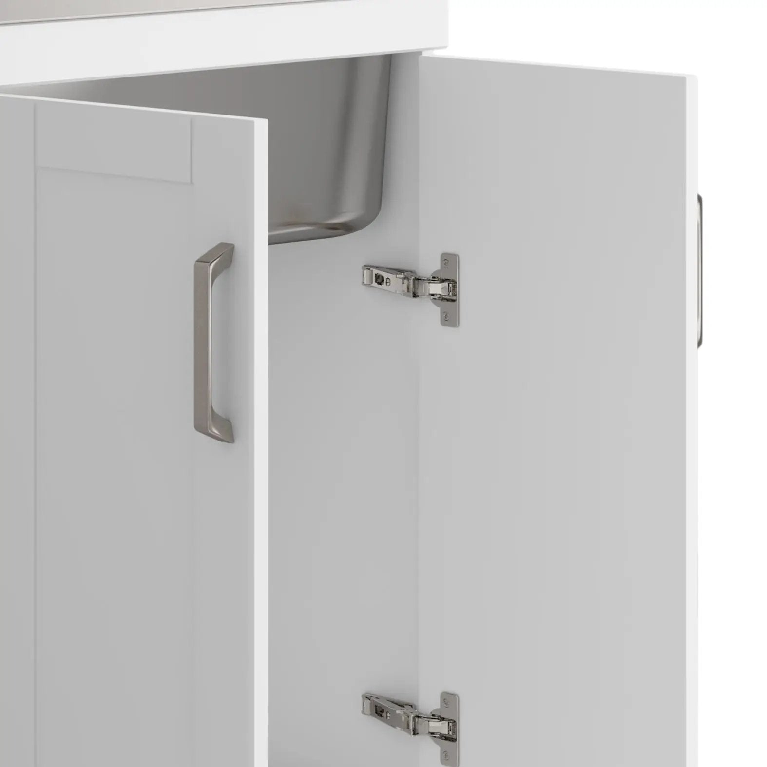 Kyle - Laundry Cabinet & Faucet And Stainless Steel Sink by Unique Piece Furniture