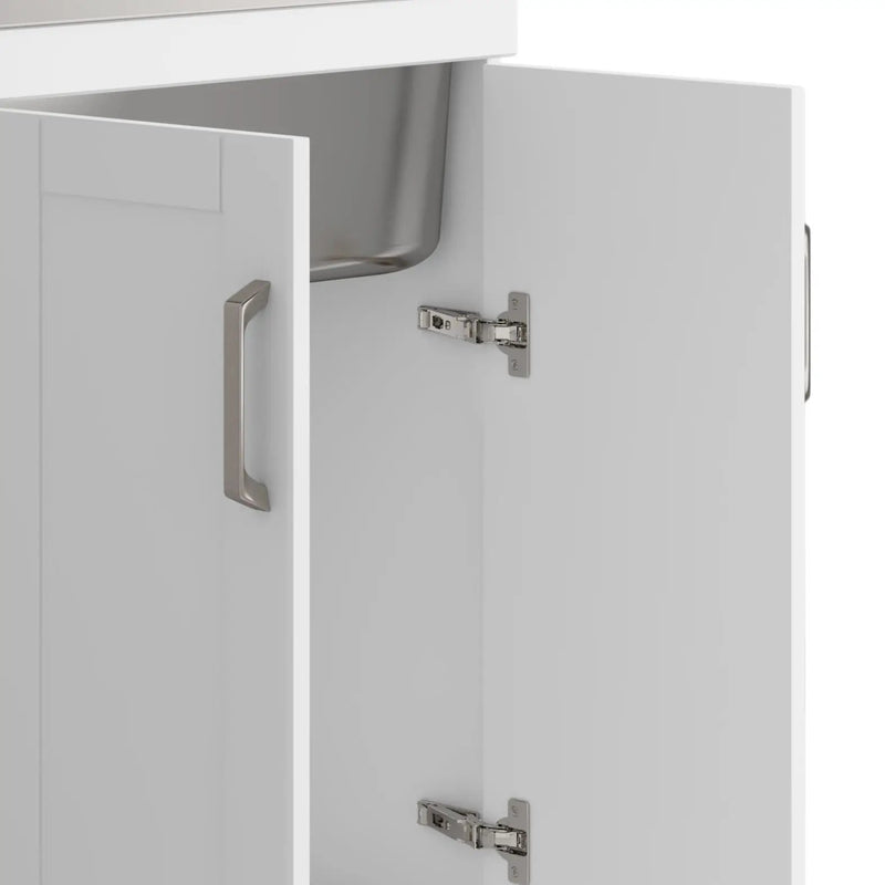 Kyle - Laundry Cabinet & Faucet And Stainless Steel Sink by Unique Piece Furniture