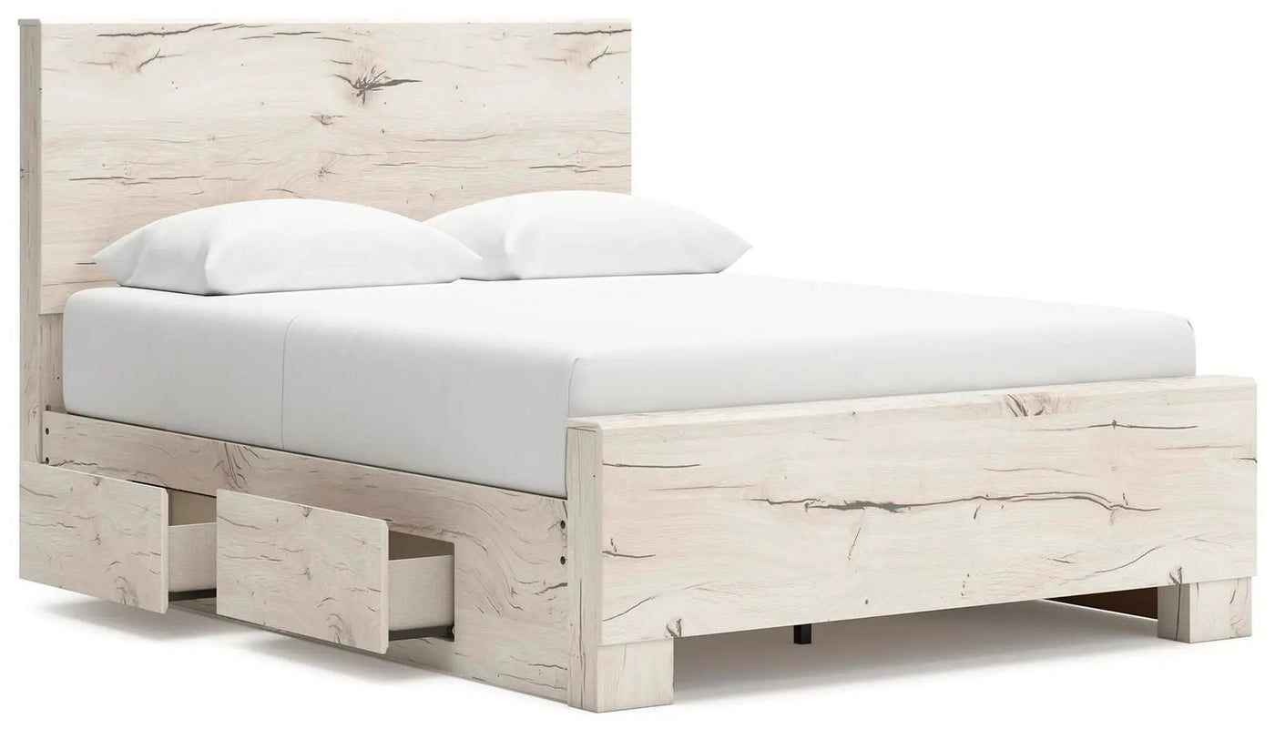 Lawroy - Panel Bed With Storage by Unique Piece Furniture