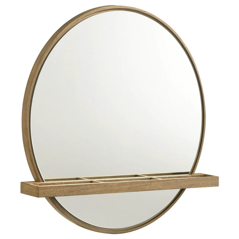 Arini 2-piece Makeup Vanity Table and Mirror Set Sand Wash by Unique Piece Furniture