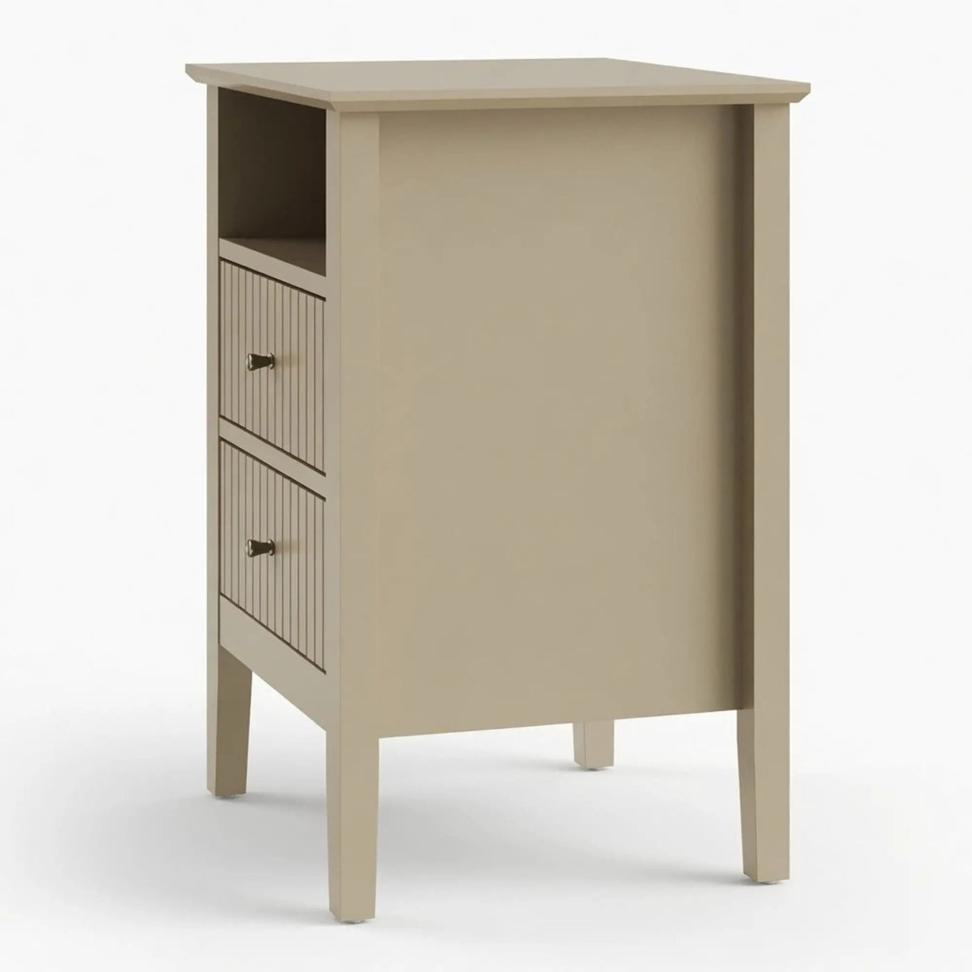 Fluted Nightstand With 2 Drawers by HouseOfZazla