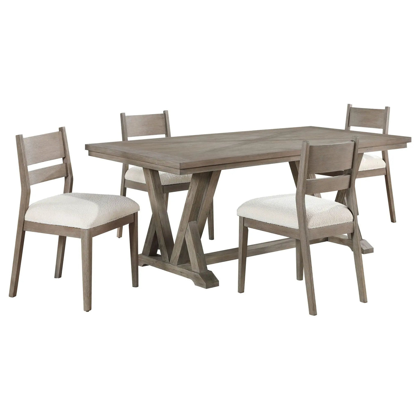 Ruston - Rectangular Dining Table Set by HouseOfZazla