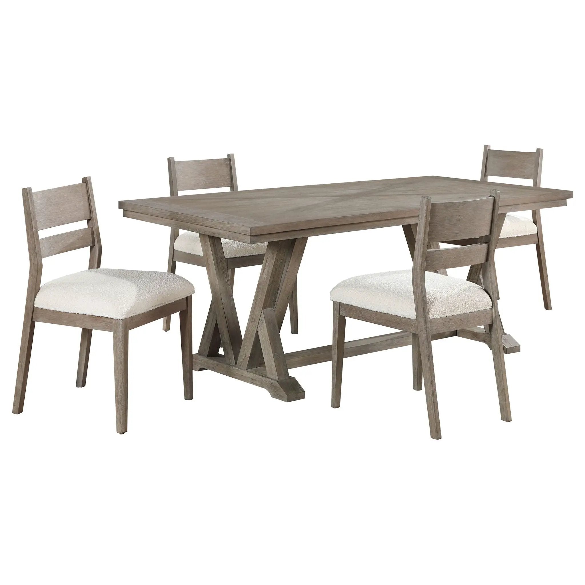 Ruston - Rectangular Dining Table Set by HouseOfZazla