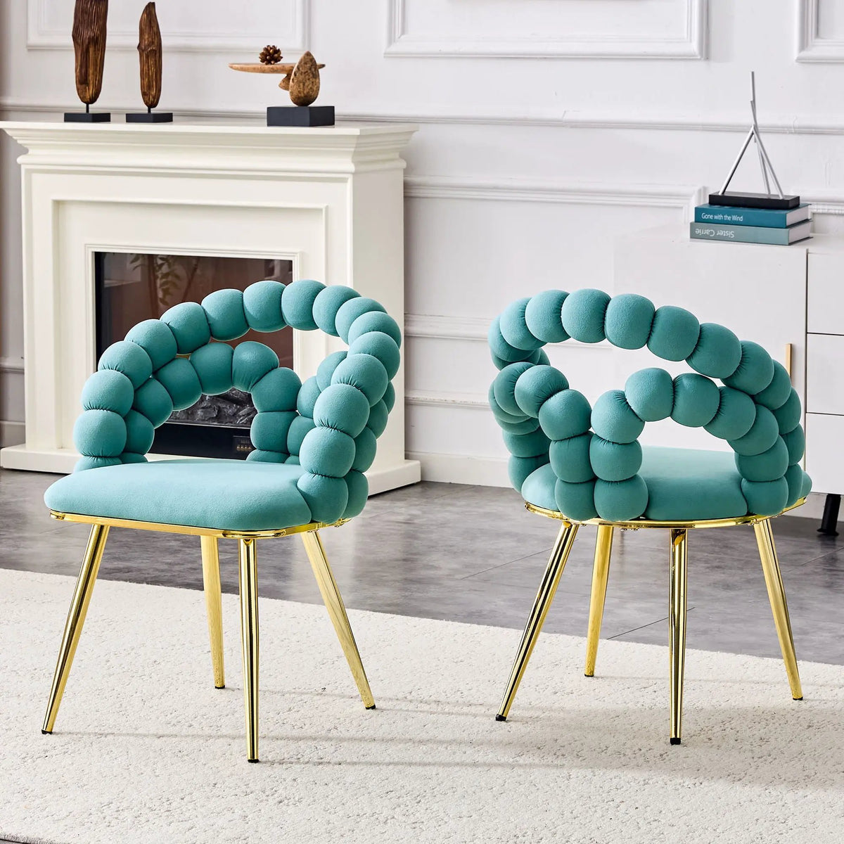 Puffy Bubble, Ball Chain Chairs For Dining Room by Unique Piece Furniture