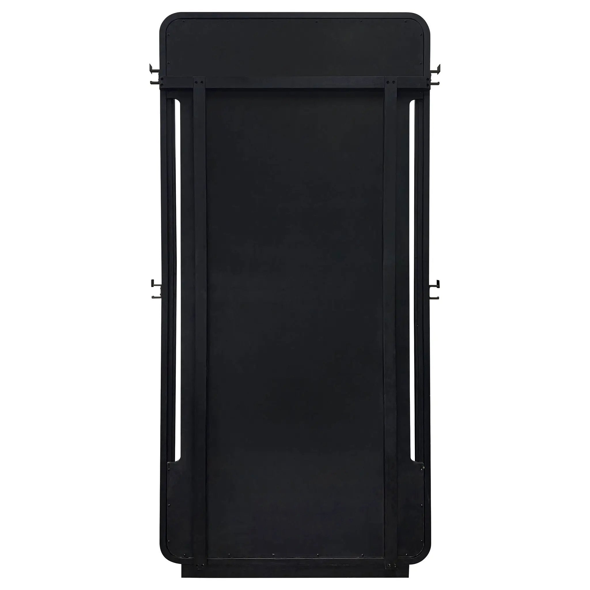 Leandro 76-inch Full Length Floor Mirror Burnished Black by Unique Piece Furniture