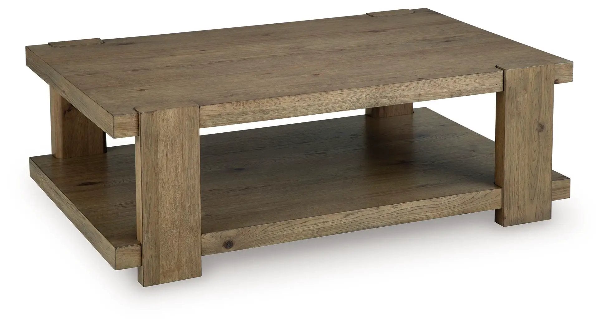 Flangren - Rectangular Cocktail Table - Light Brown by Unique Piece Furniture