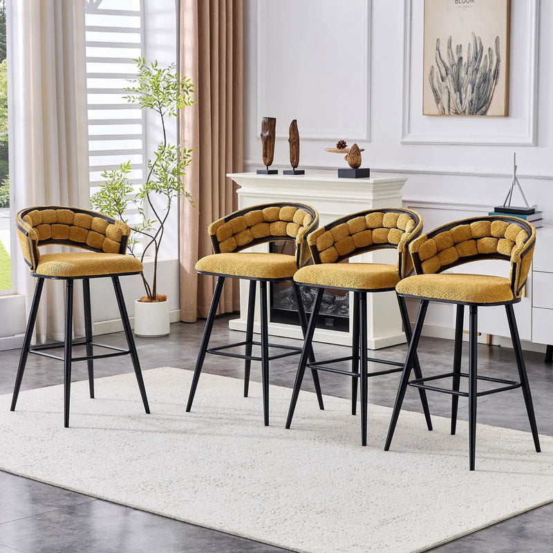 Bar Stools, Kitchen Island Counter Height Stools (Set of 2) by Unique Piece Furniture