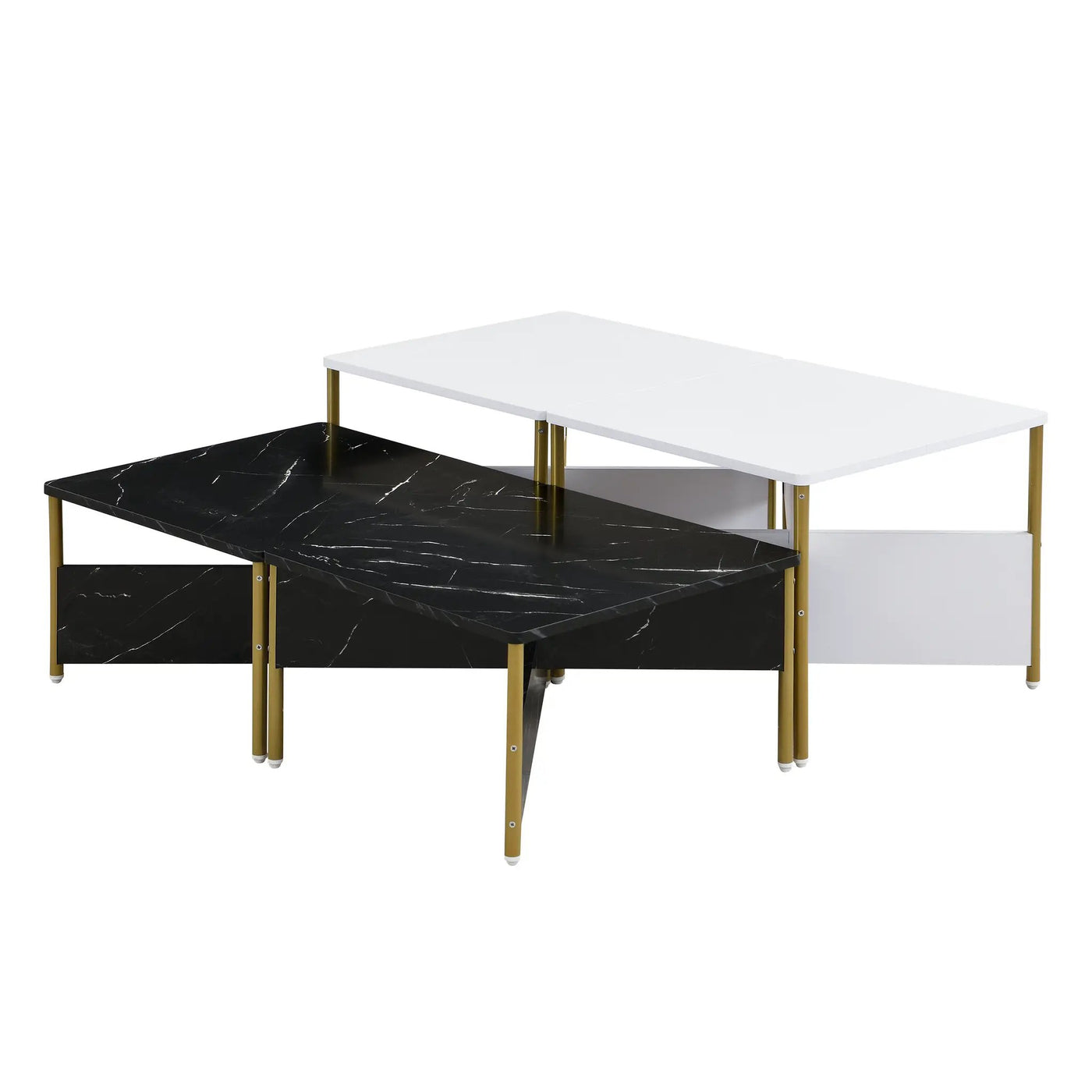 Modern Nesting Coffee Tables Set of 4 by HouseOfZazla