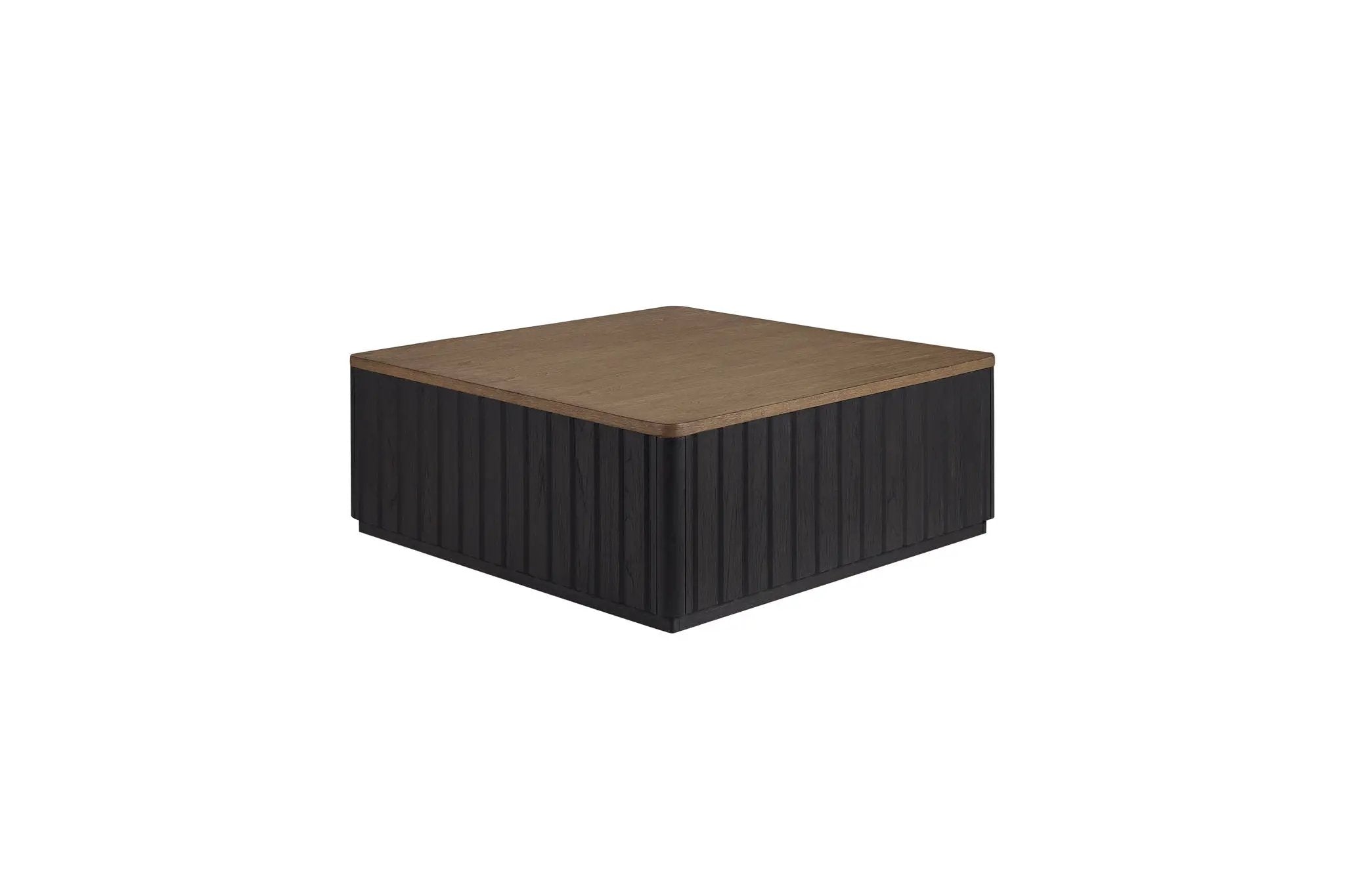 Channel - Cocktail Table With Casters - Black