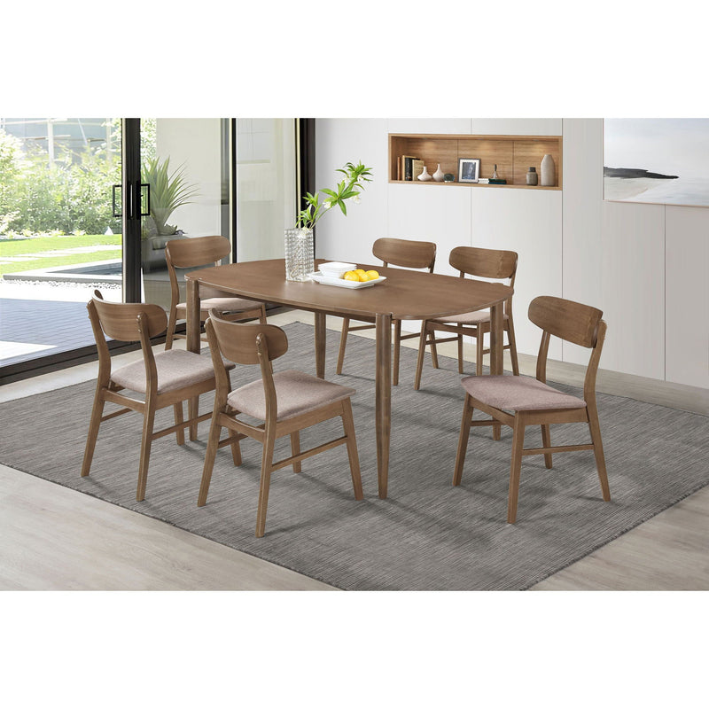 Whisten - Dining Side Chair (Set of 2) - Walnut by HouseOfZazla