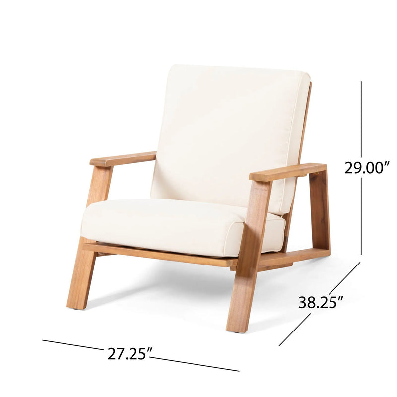 Patio Lounge Chair, Outdoor Club Chair by HouseOfZazla