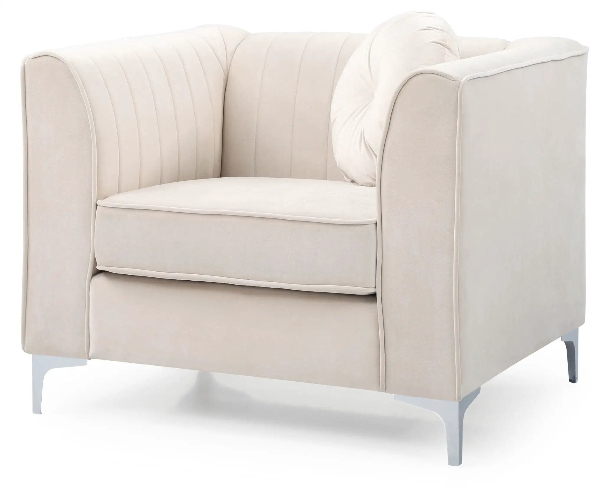 Contemporary Sloped Armchair by Unique Piece Furniture