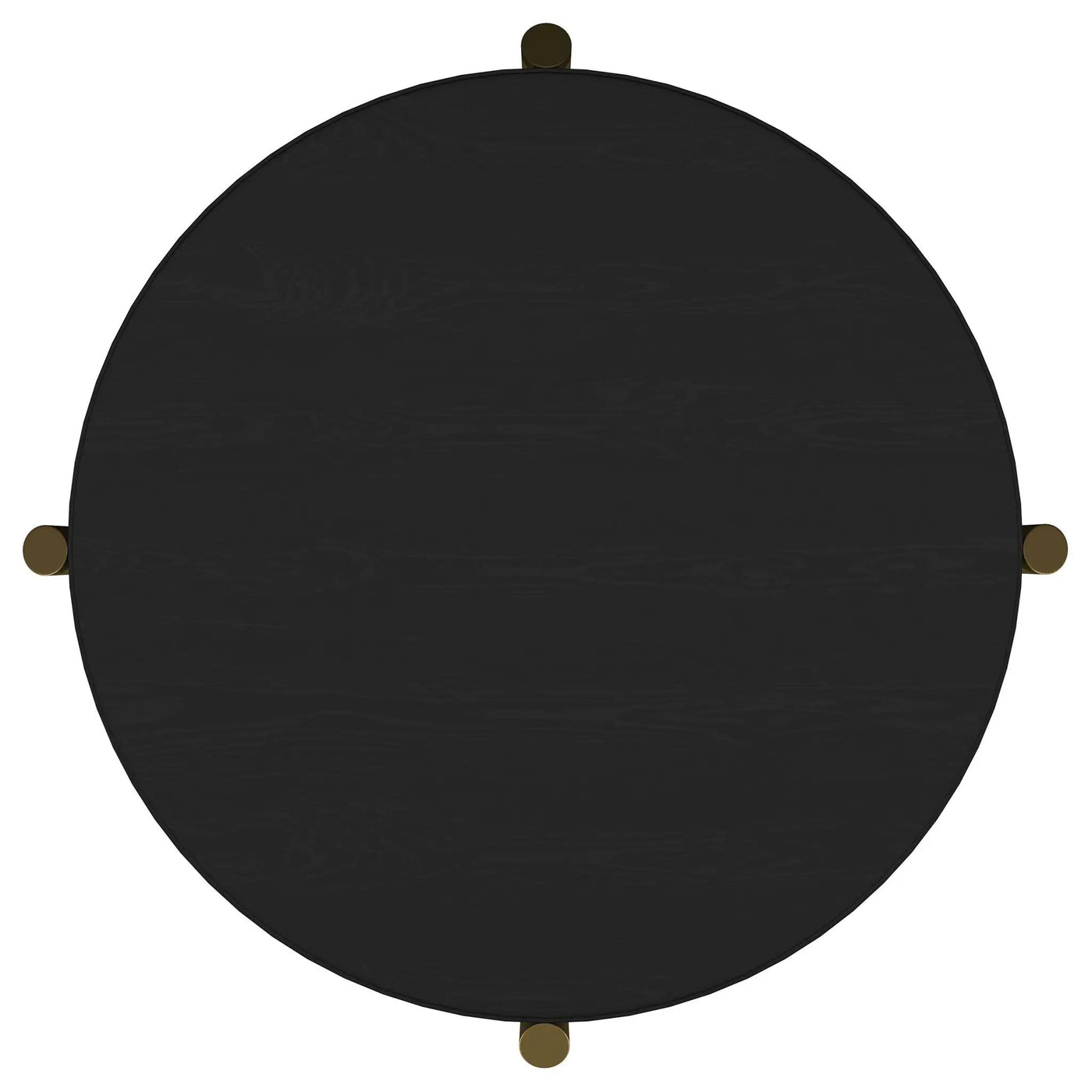 Benson - Round Table With Storage Shelf by HouseOfZazla
