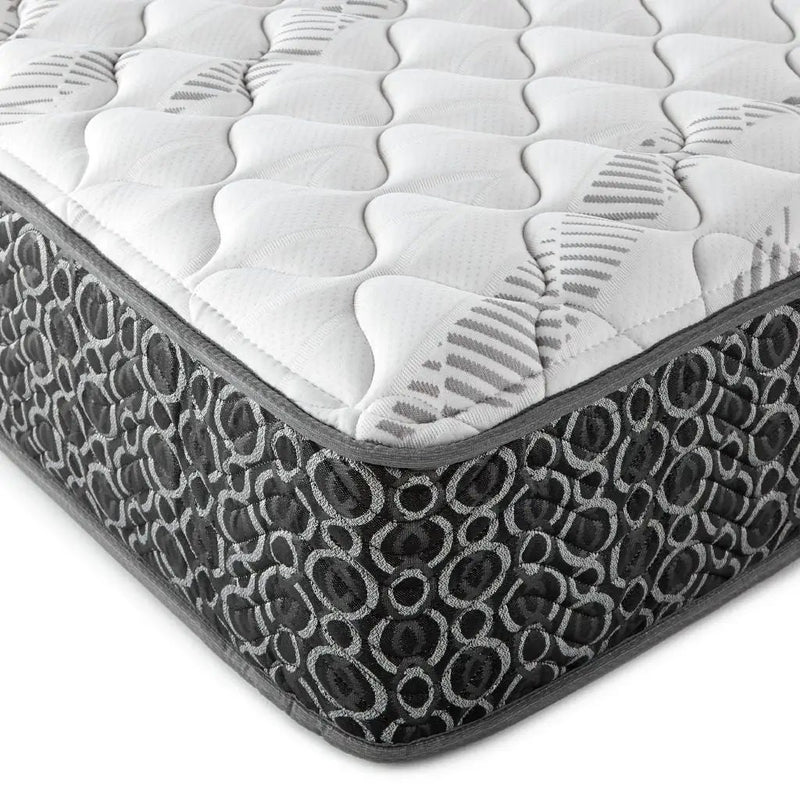 Hayes Twin Firm Tight Top Hybrid Mattress White by Unique Piece Furniture