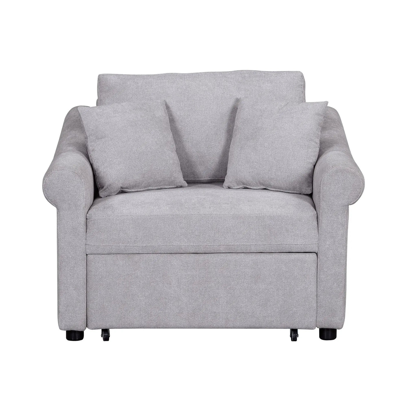Convertible Sleeper Chair With Adjustable Backrest by HouseOfZazla
