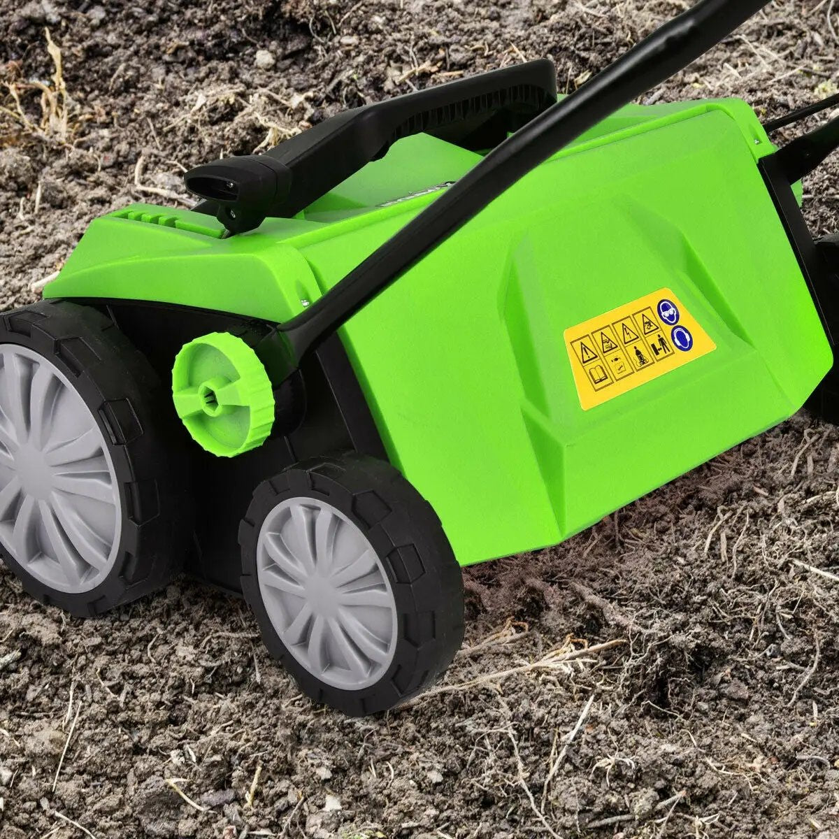 15 Inch 13 Amp Electric Scarifier with Collection Bag and Removable Blades, photo 6 of 9
