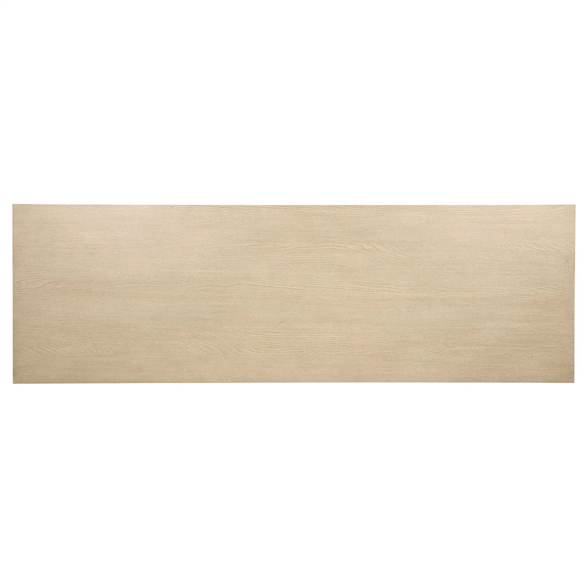 Harkes 75-inch 3-drawer Computer Desk with Adjustable Shelf Light Elm by Unique Piece Furniture