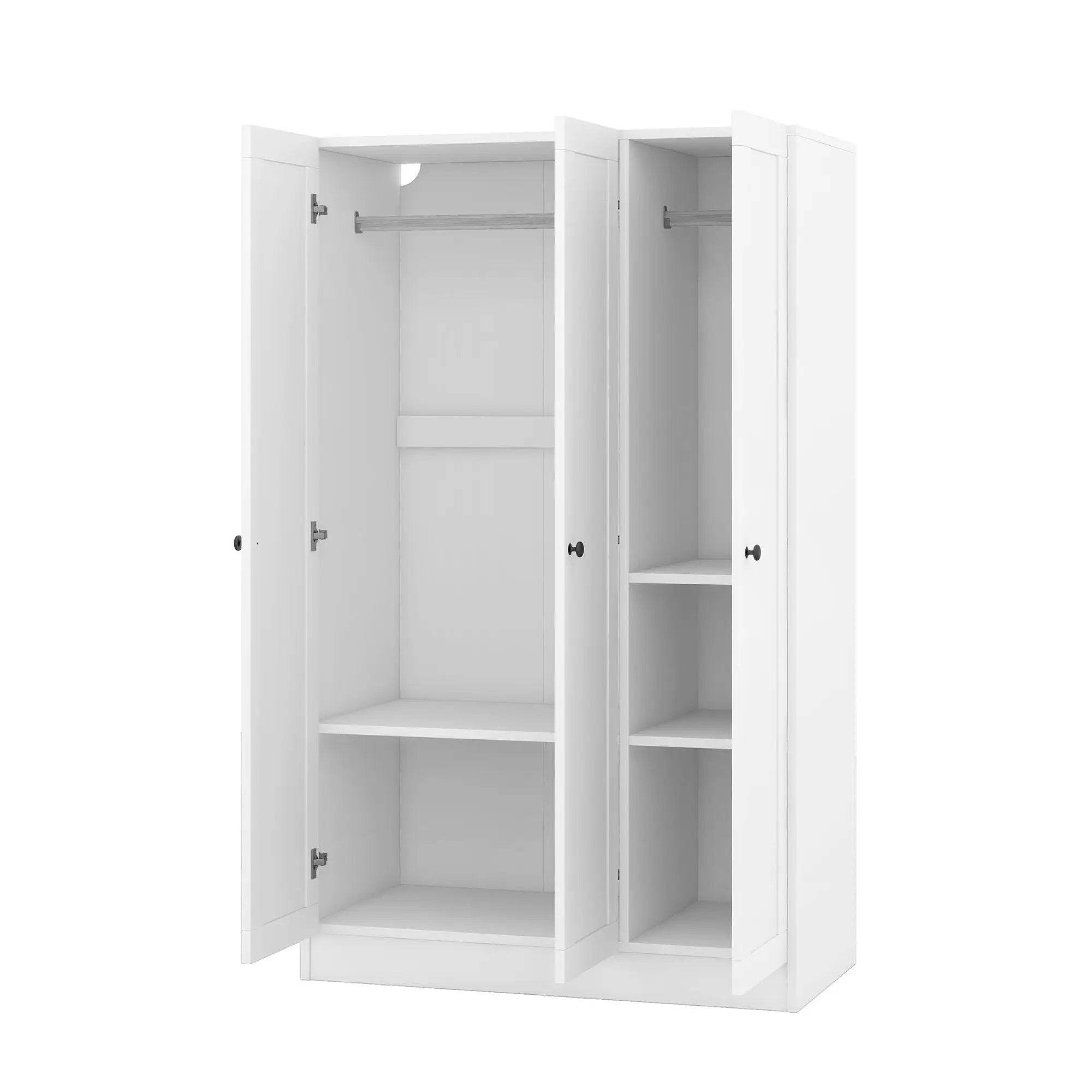 3 Door Shutter Wardrobe With Shelves by HouseOfZazla