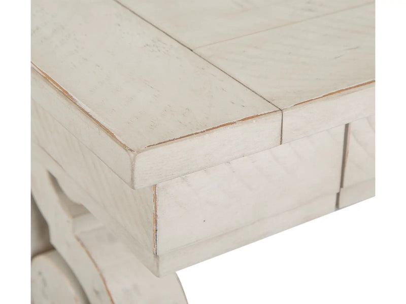 Bronwyn - Rectangular Cocktail Table - Alabaster by Unique Piece Furniture