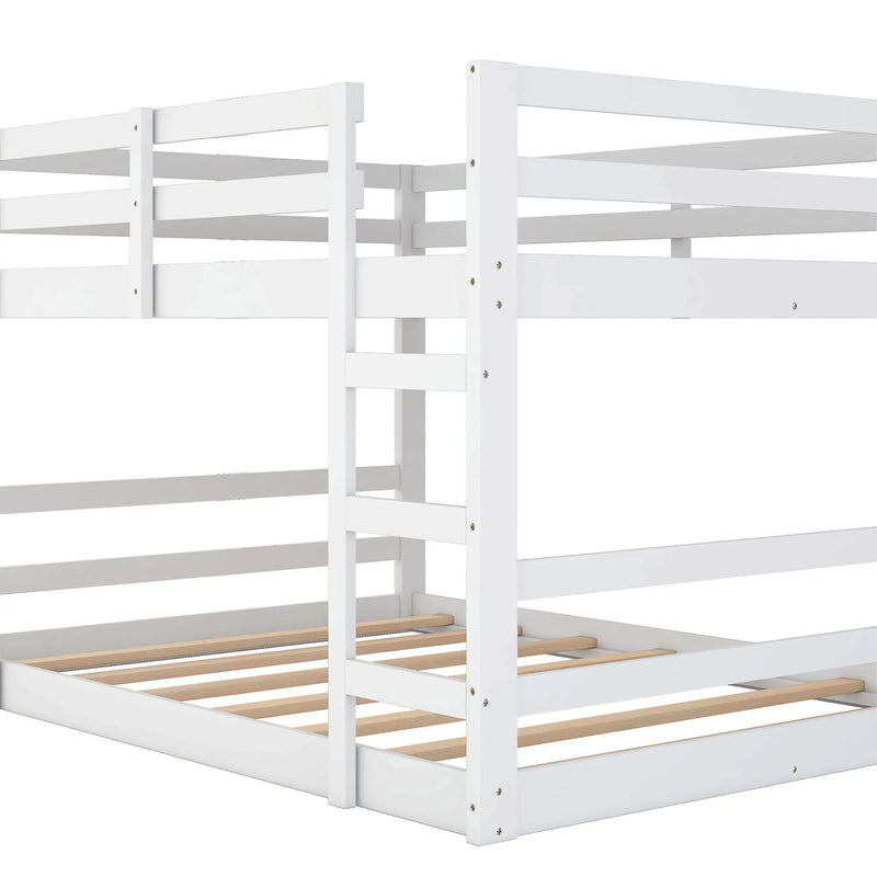 Solid Construction, Bunk Bed With Ladder by Unique Piece Furniture