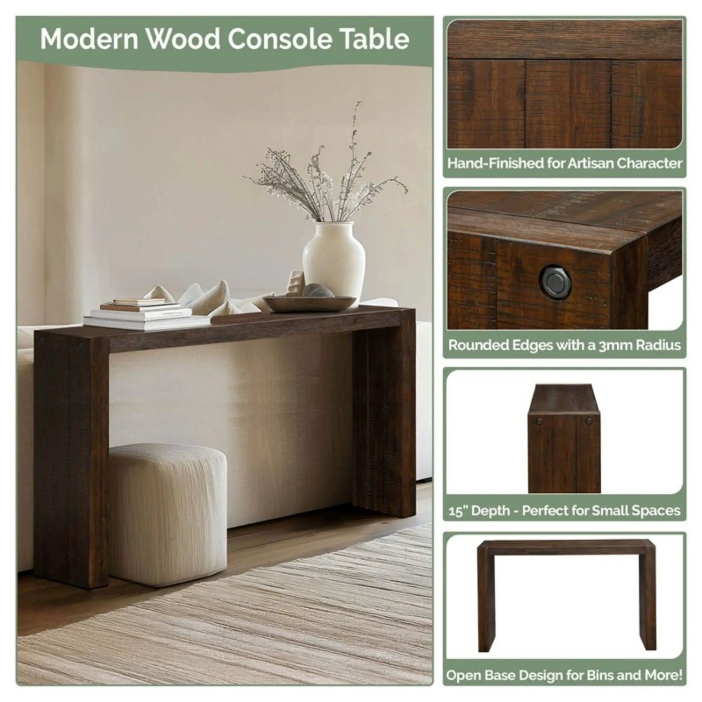 Modern Design Console Table by Unique Piece Furniture