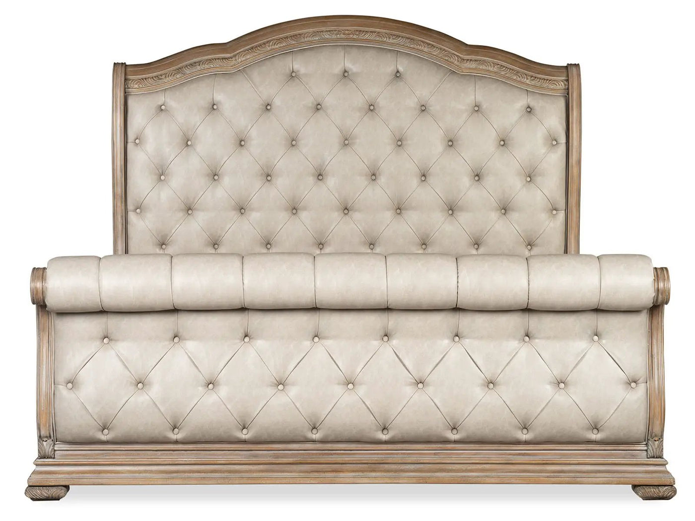 Marisol - Upholstered Sleigh Bed by Unique Piece Furniture
