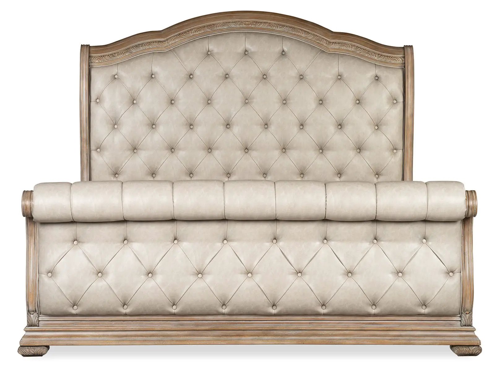Marisol - Upholstered Sleigh Bed by Unique Piece Furniture