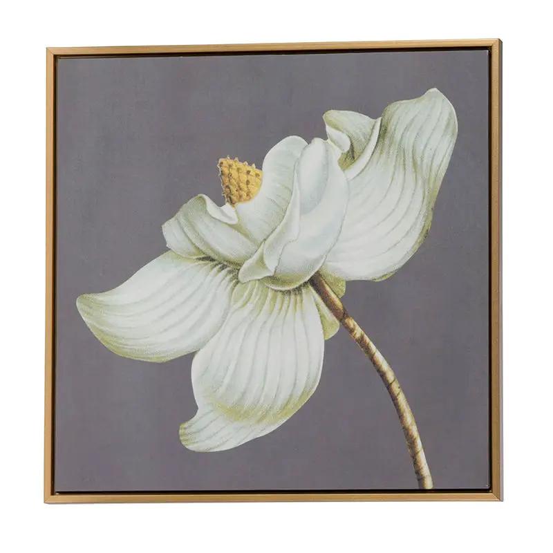Botanical Wall Art Prints, Home Decor For Living Room Dining Room Bedroom Hallway (Set of 4) - Gray by Unique Piece Furniture