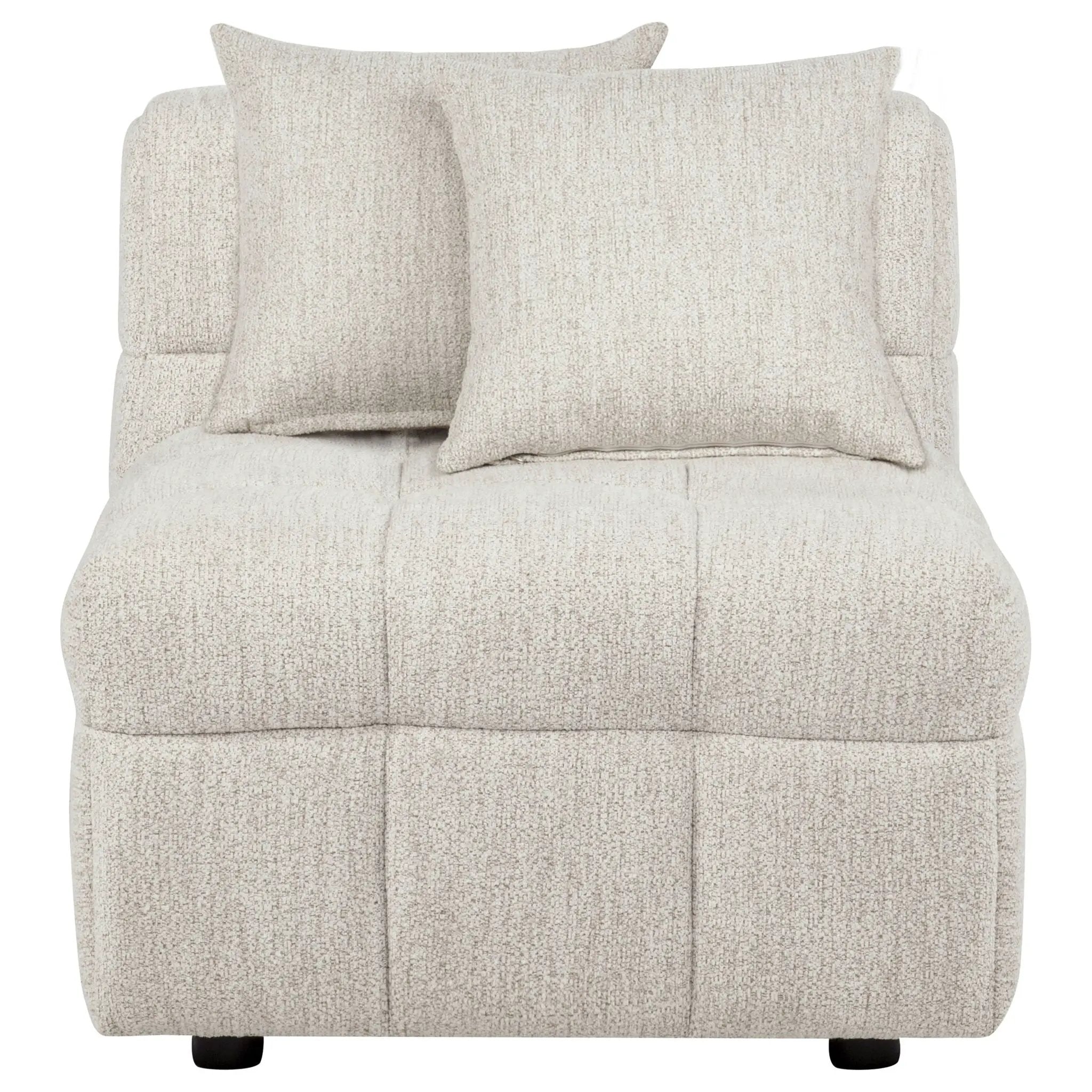 Amara Upholstered Armless Chair by Unique Piece Furniture