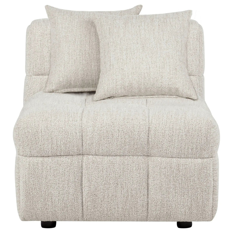 Amara Upholstered Armless Chair by Unique Piece Furniture