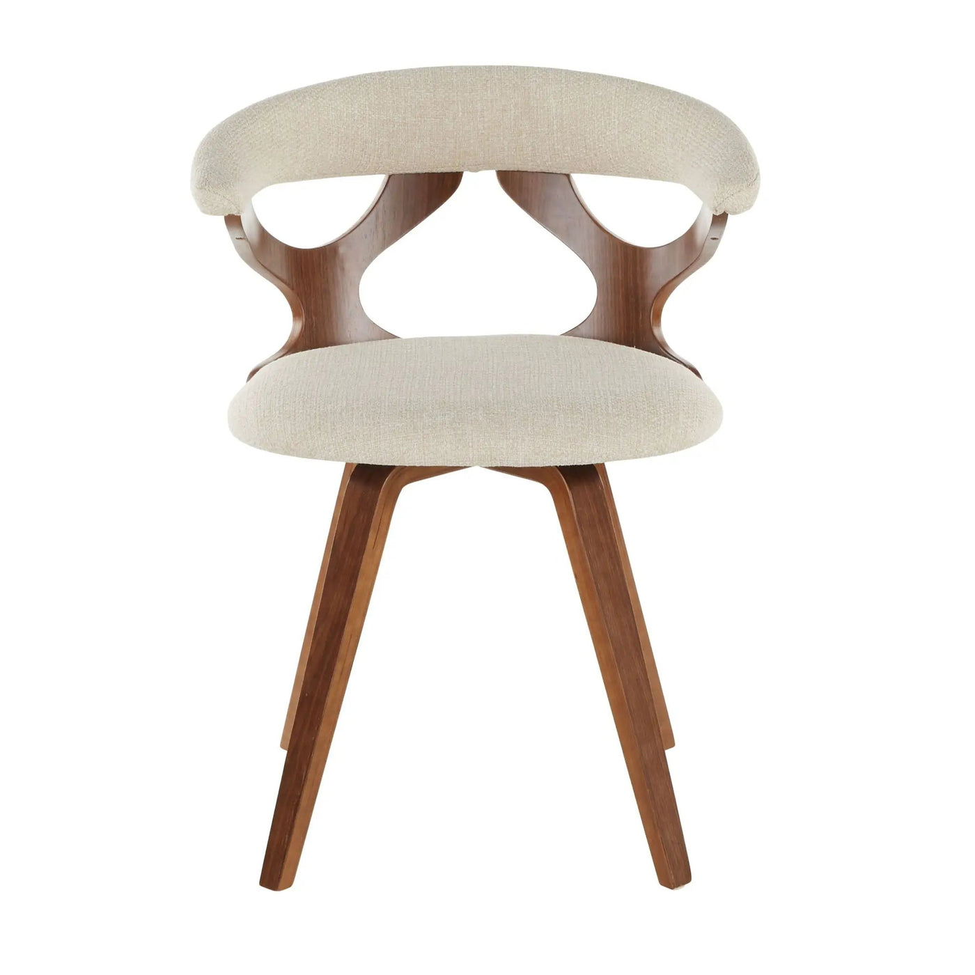Gardenia - Mid-Century Modern Dining Chair With Swivel by HouseOfZazla