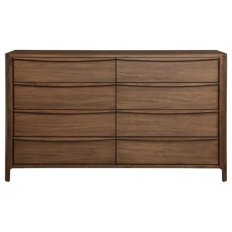 Maderia 8-drawer Dresser Cabinet Walnut by Unique Piece Furniture